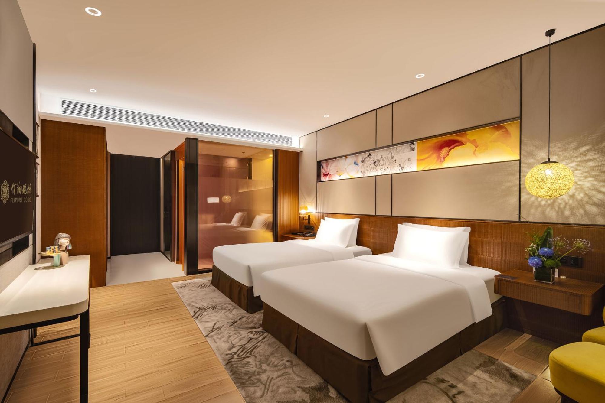 Hisilk Artwork Center Fliport Coso Hotel Xiamen Eksteriør billede