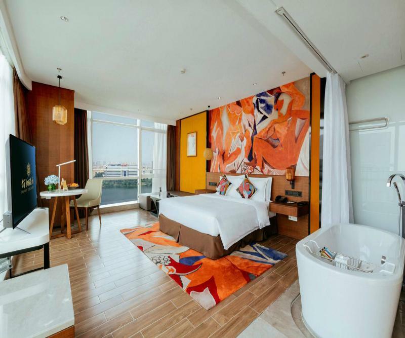 Hisilk Artwork Center Fliport Coso Hotel Xiamen Eksteriør billede